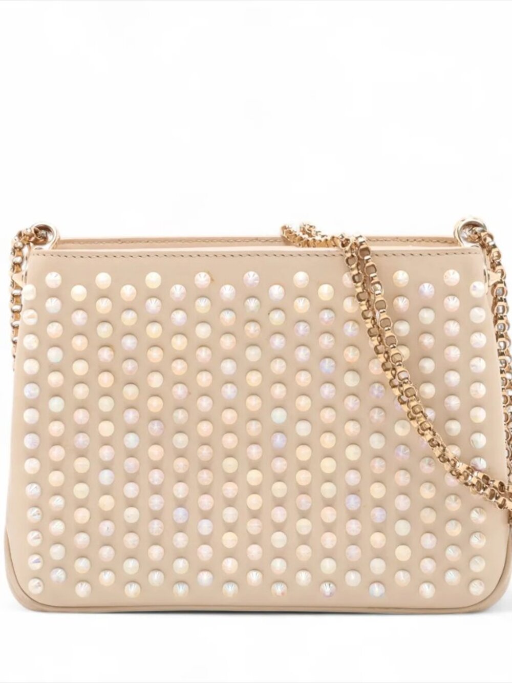 Louboutin Neutral Crossbody S34 MOG
